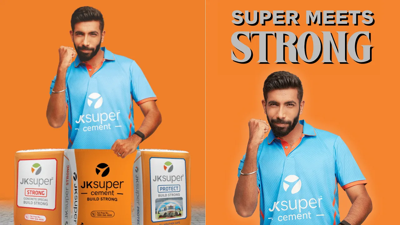 JK Super Cement signs Jasprit Bumrah as brand ambassador