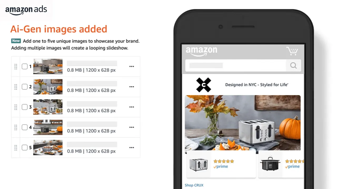 Amazon introduces AI powered image generation tool for advertisers