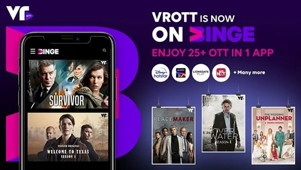  VROTT becomes the 26th app on Tata Play Binge