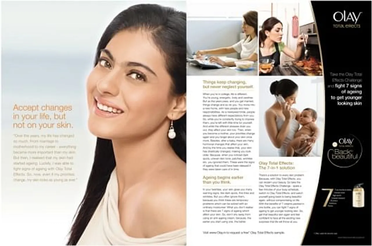 Olay Total Effects Skin Challenge Campaign