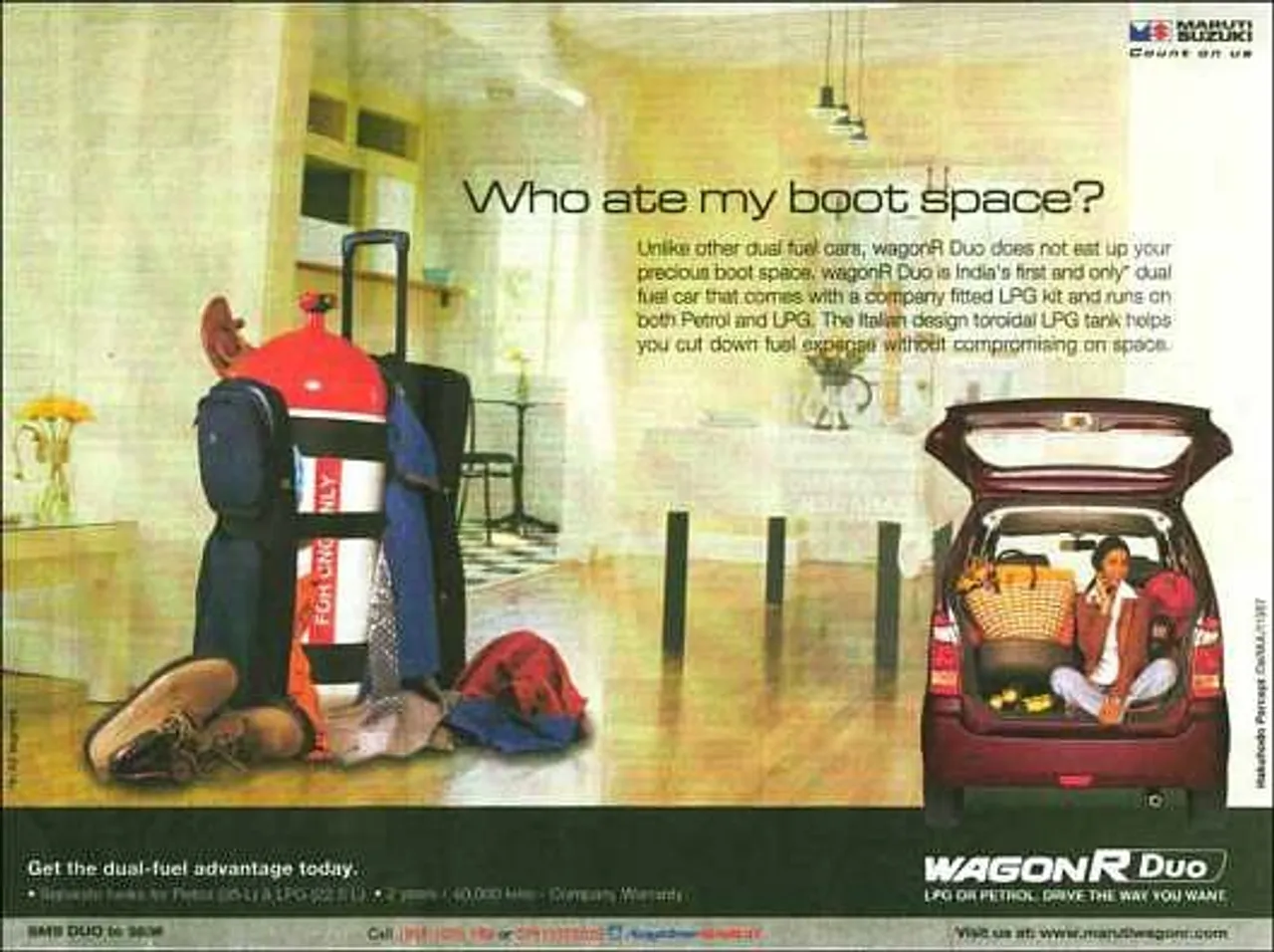Who ate my boot space?
