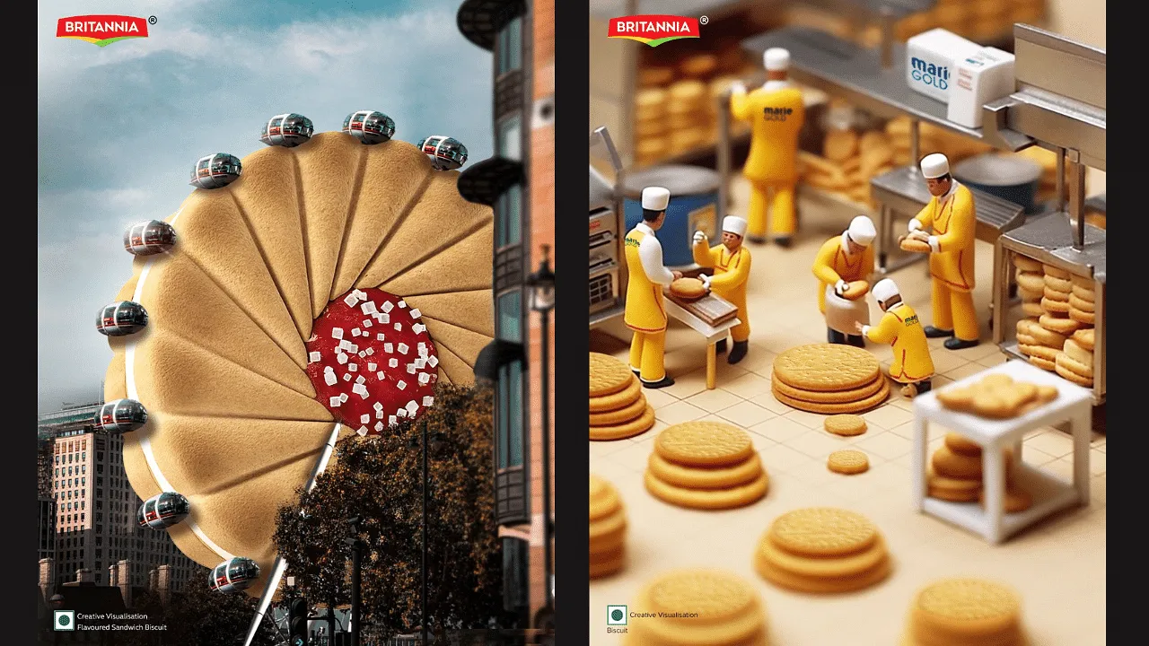 Schbang creates Britannia's 'world of biscuits' with AI