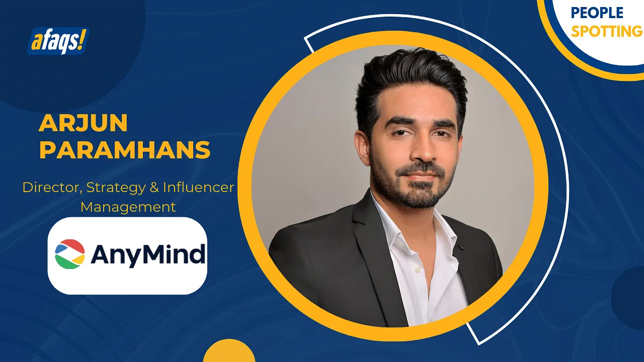 AnyMind Group appoints Arjun Paramhans as India Lead of Influencer Management for AnyTag