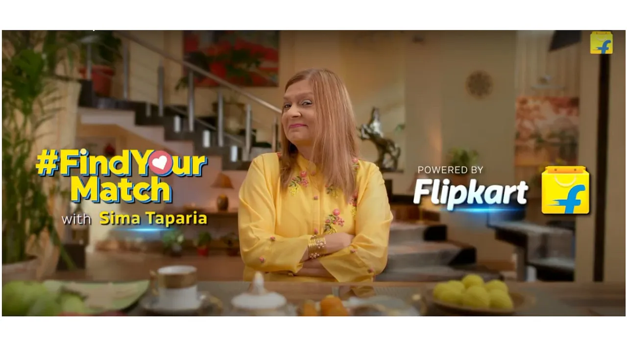 Sima Aunty returns in Flipkart's new campaign #FindYourMatch