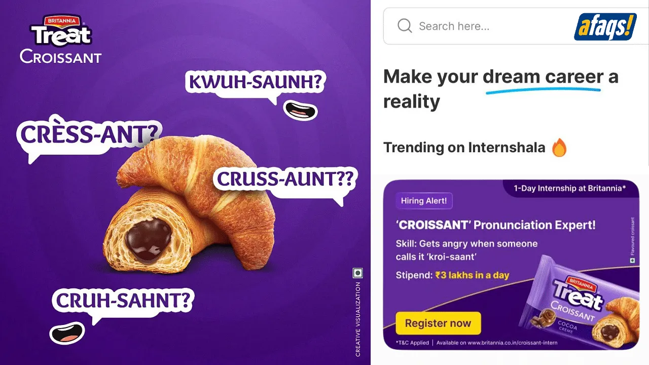 Britannia aims to change the perception of croissants with unique pronunciation internship programme