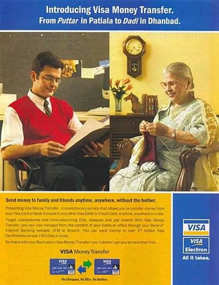 Introducing Visa Money Transfer. From Puttar in Patiala to Dadi in Dhanbad.