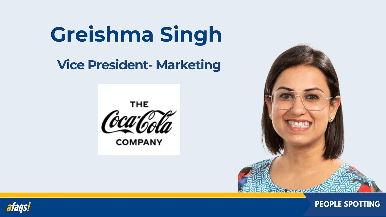Greishma Singh joins Coca-Cola as vice-president of marketing