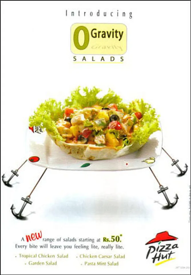 Introducing 0 Gravity salads