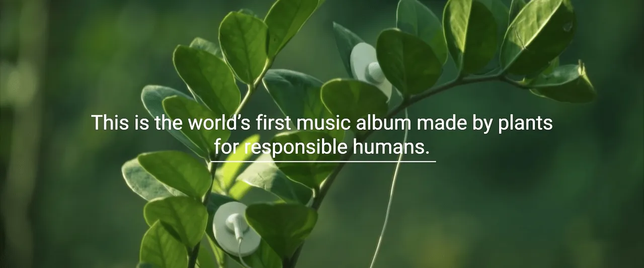 Dabur Vatika ad launches the world's first music album created by... plants?