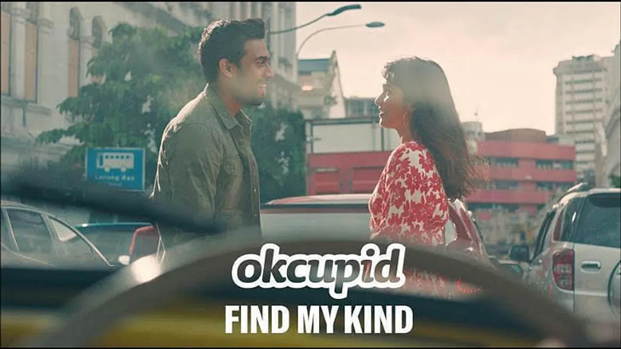 Is OkCupid’s new ad taking a swipe at Tinder?