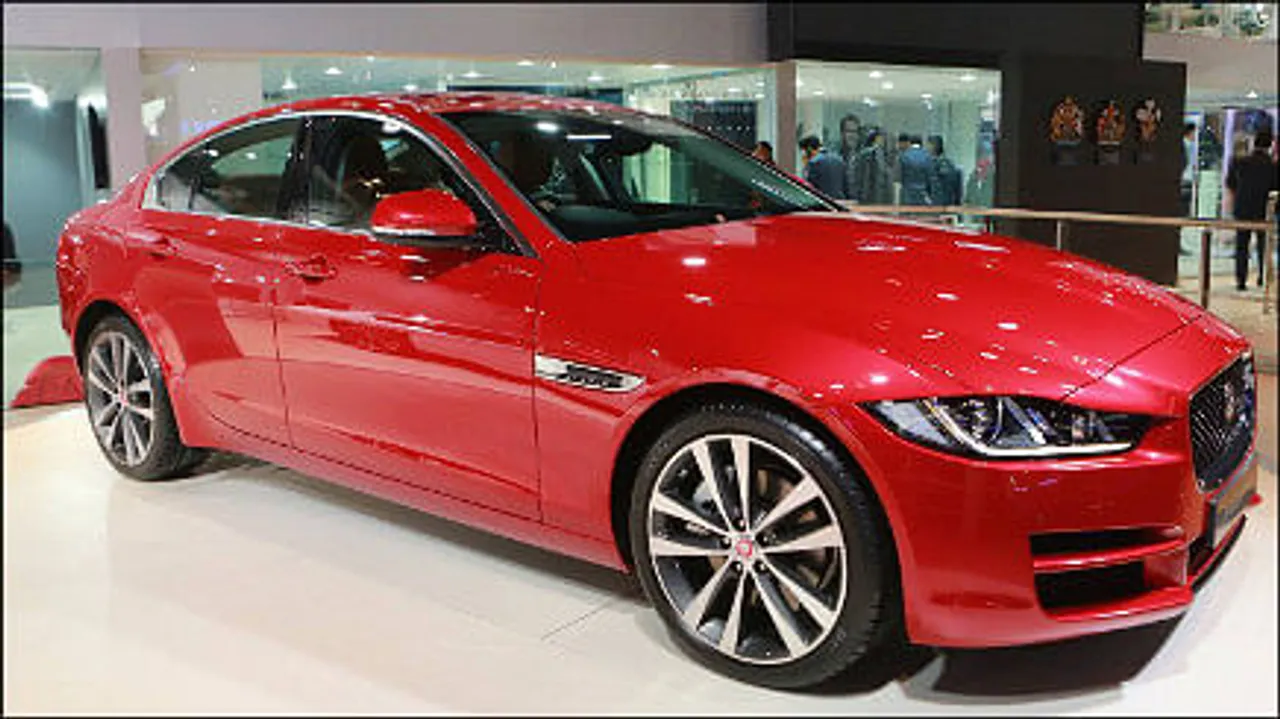 Jaguar XE sedan was unveiled at Auto Expo 2016 and the brand's facebook followers were in for a treat!