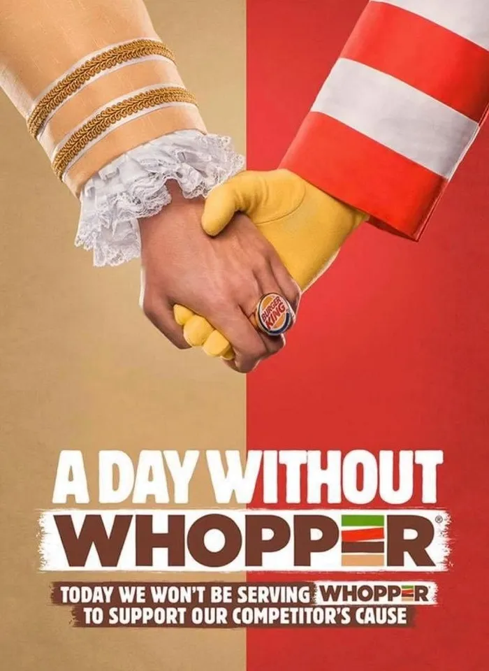 Why does Burger King stop selling its Whoppers for a day?
