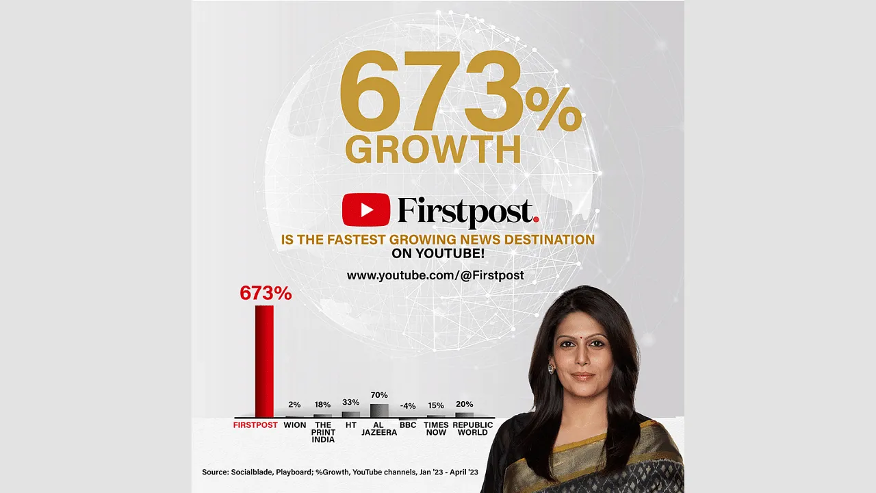 Palki Sharma's show Vantage energises Firstpost's YouTube channel 