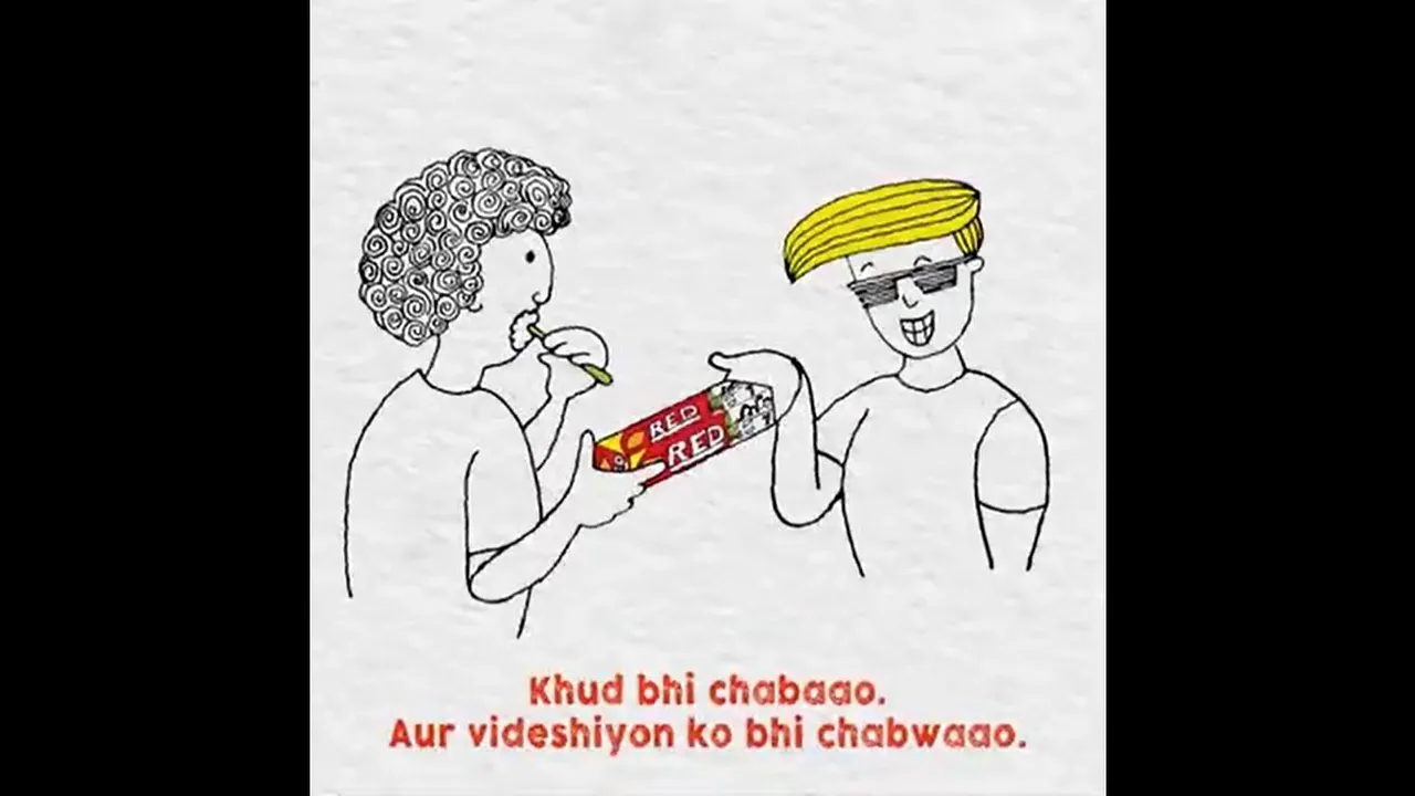 Dabur Red villainises Johnny Bravo-esque caricature in new ad