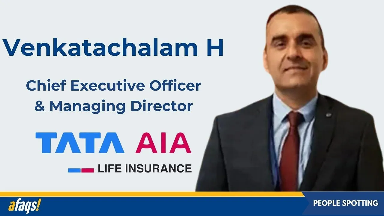 Tata AIA Life Insurance appoints Venkatachalam H. as new CEO and MD