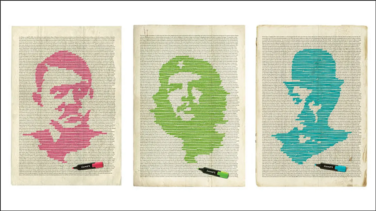 Why the work of rival agencies adorns the walls of Scarecrow...