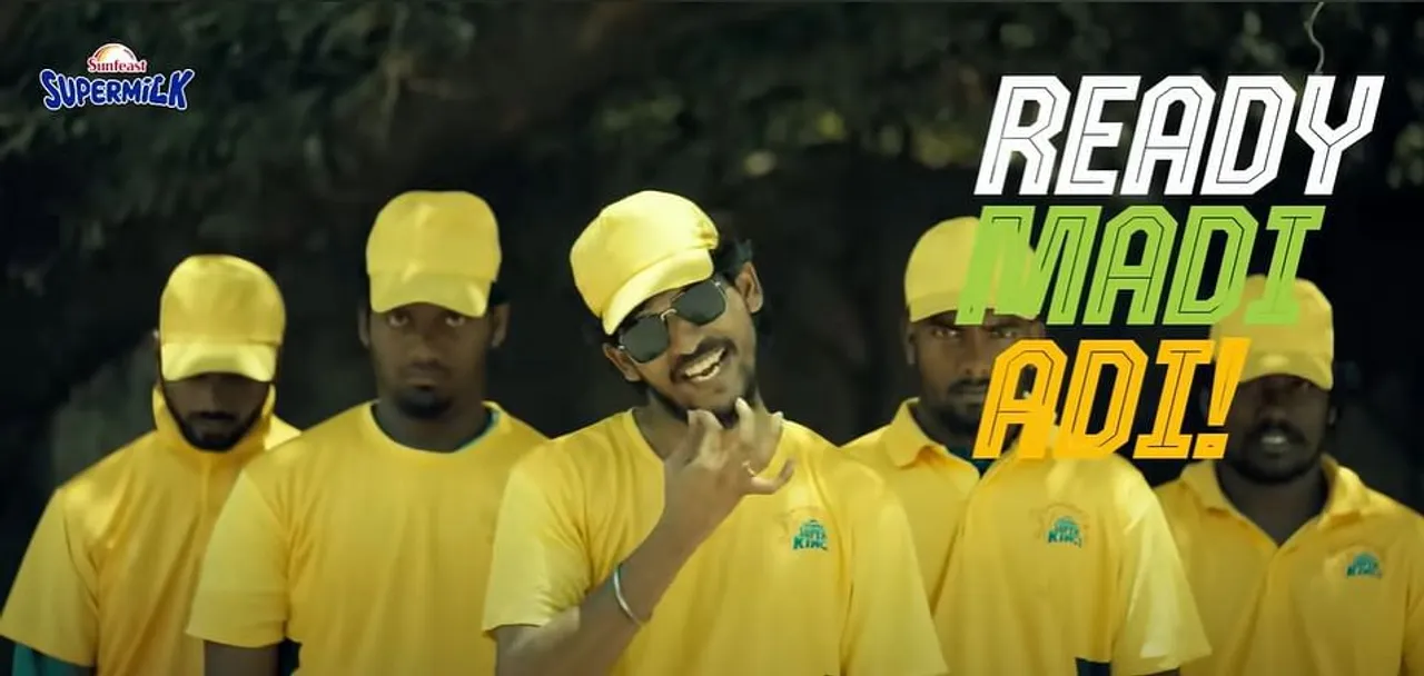 Sunfeast Supermilk's groovy anthem is call for CSK fans to #StrongaaWhistlePodu