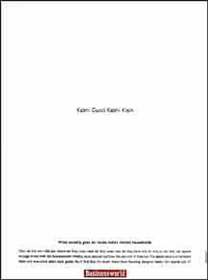 Kabhi Gucci Kabhi Klein