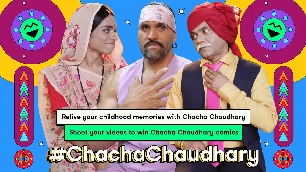 Pran Studios revives the legendary Chacha Chaudhary on Moj starring Rajpal Yadav, Khali, and Prasad 