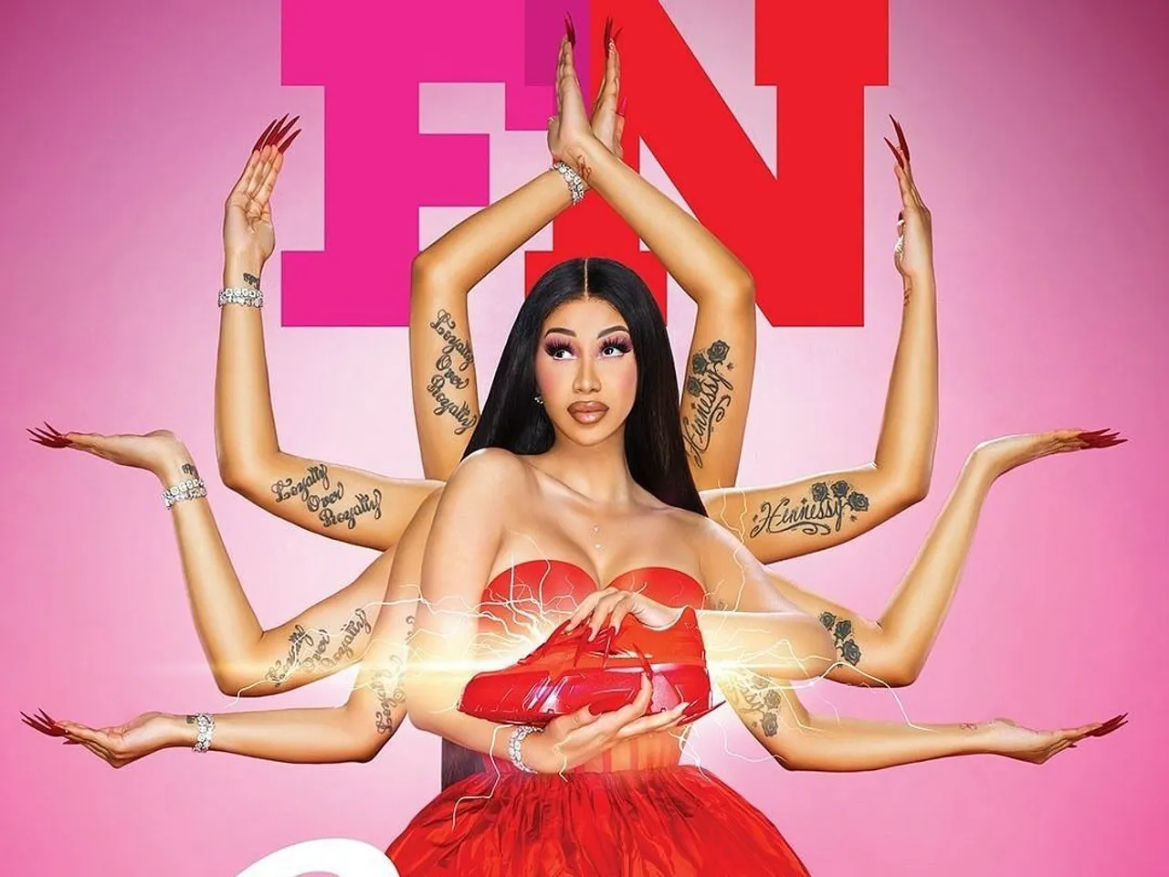 US rapper Cardi B in hot water over Reebok sneaker magazine cover