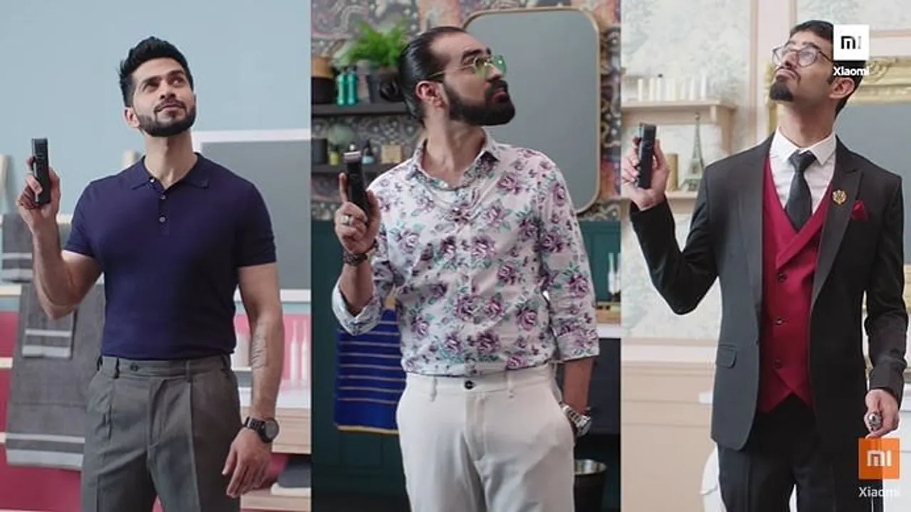 Xiaomi's ad for its new Mi trimmer features three of its employees and an Old Spicesque voice-over