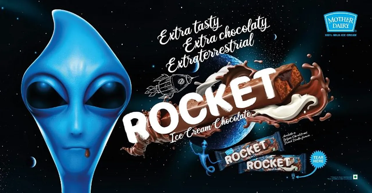 Mother Dairy introduces the first-ever ice cream - chocolate, launches brand ROCKET