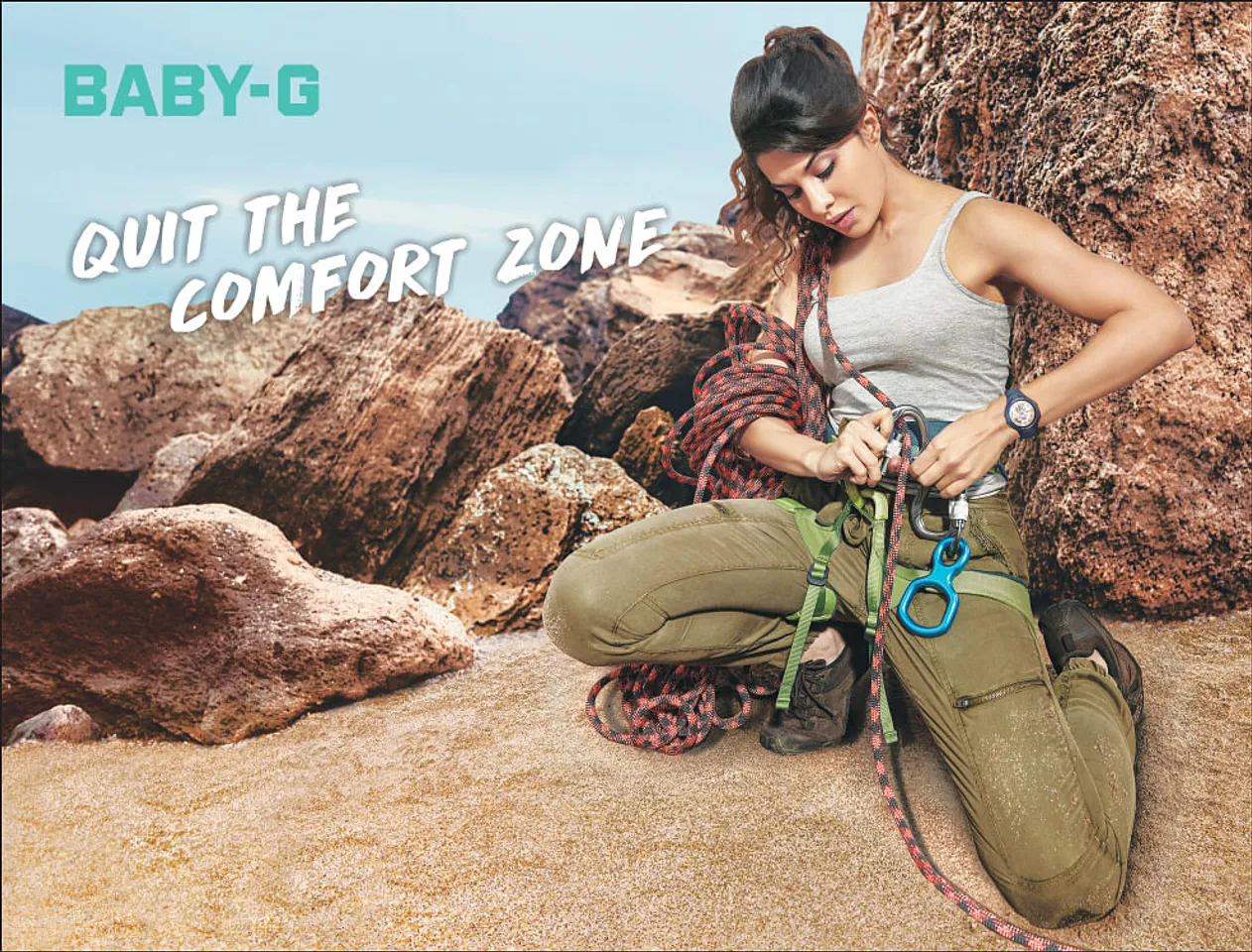Casio India launches Baby-G’s new #QuitTheComfortZone campaign with Jacqueline Fernandez