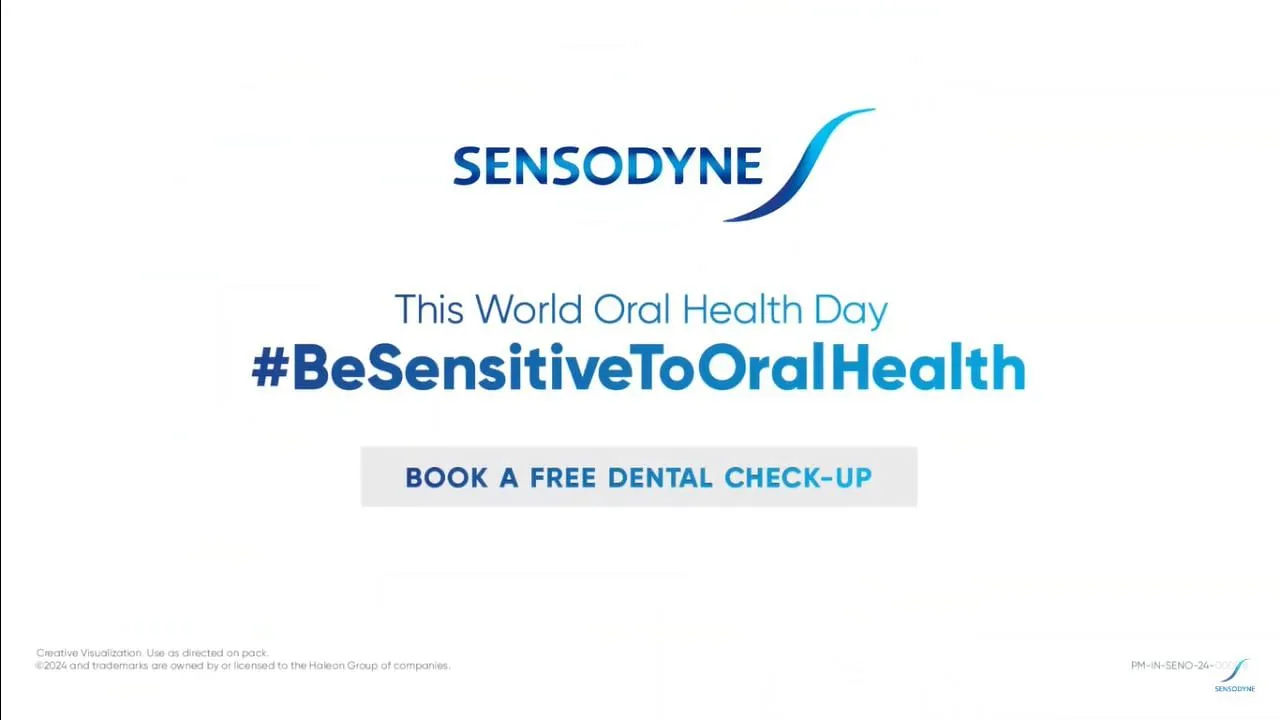 Sensodyne launches #BeSensitiveToOralHealth campaign ahead of World Oral Health Day