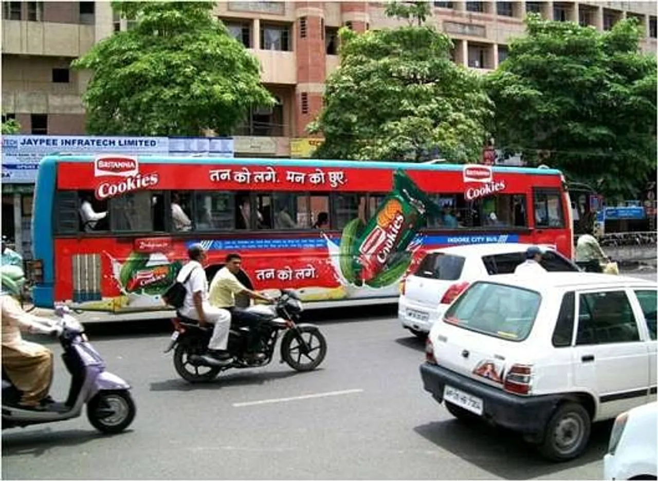 Bus branding