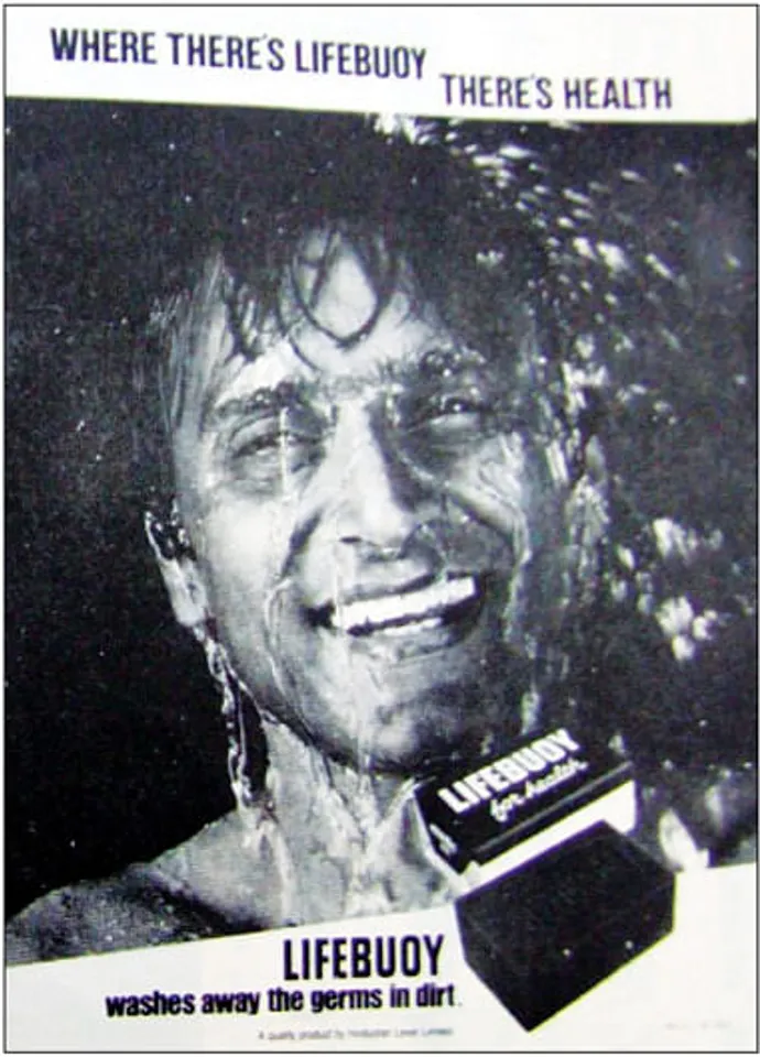 Washes away the germs