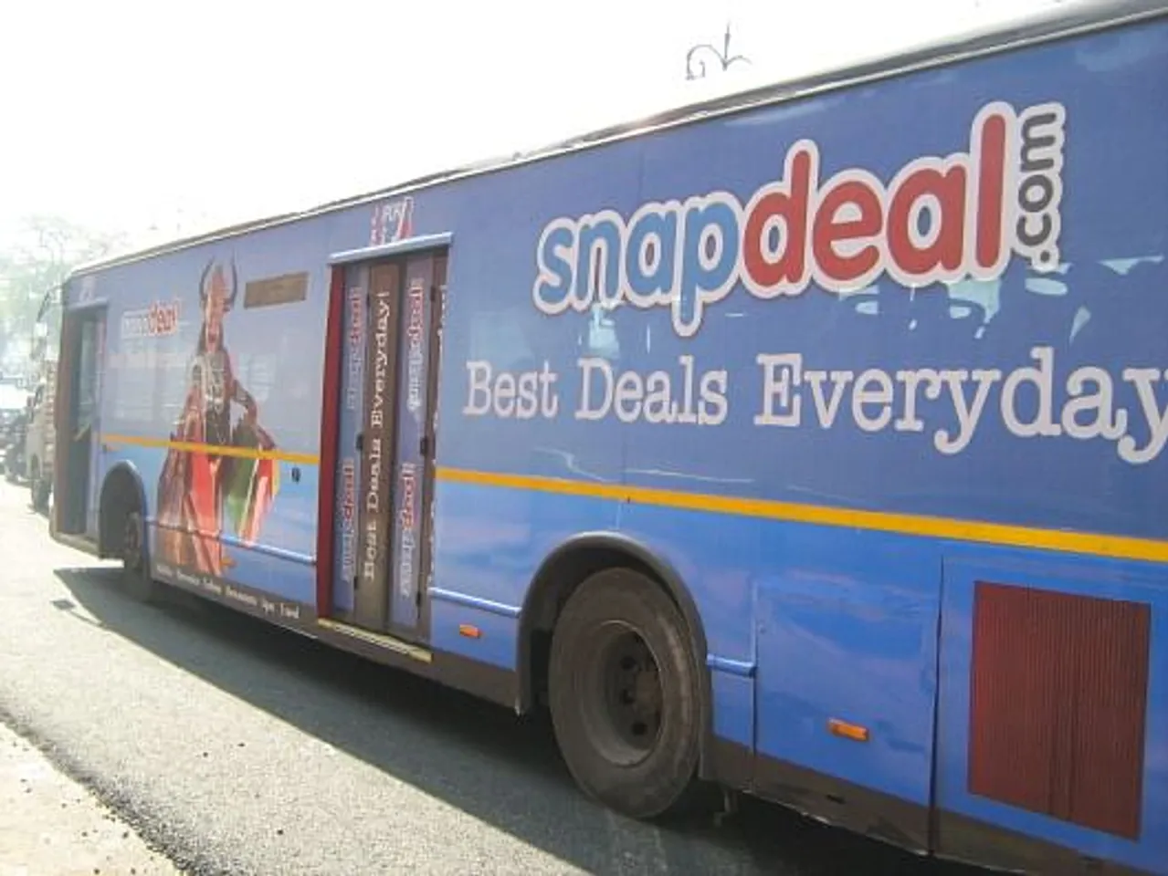Bus advertising