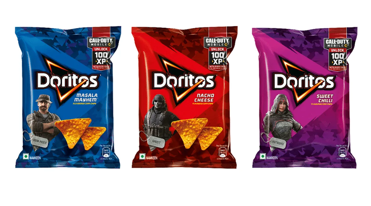 Doritos forays into gaming segment with Call of Duty Mobile in a newly designed promo packs 