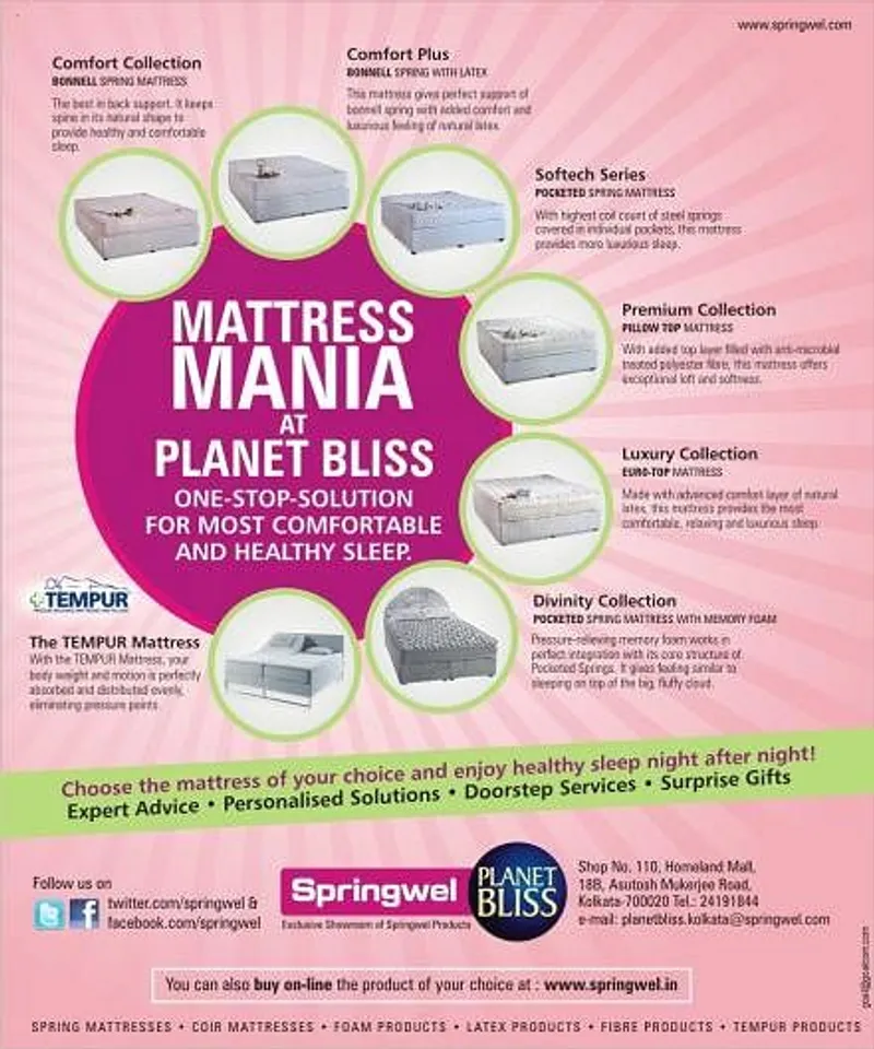 Mattress mania at Planet Bliss