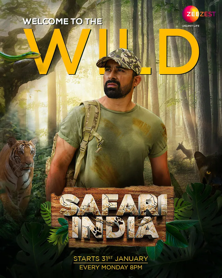 Rannvijay Singha X Zee Zest take you on a journey into the wild with a new show ‘Safari India’