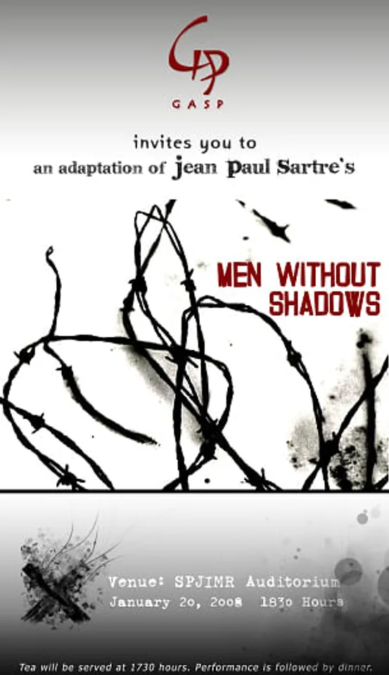 Invite for GASP (Guild of Actors at SP)