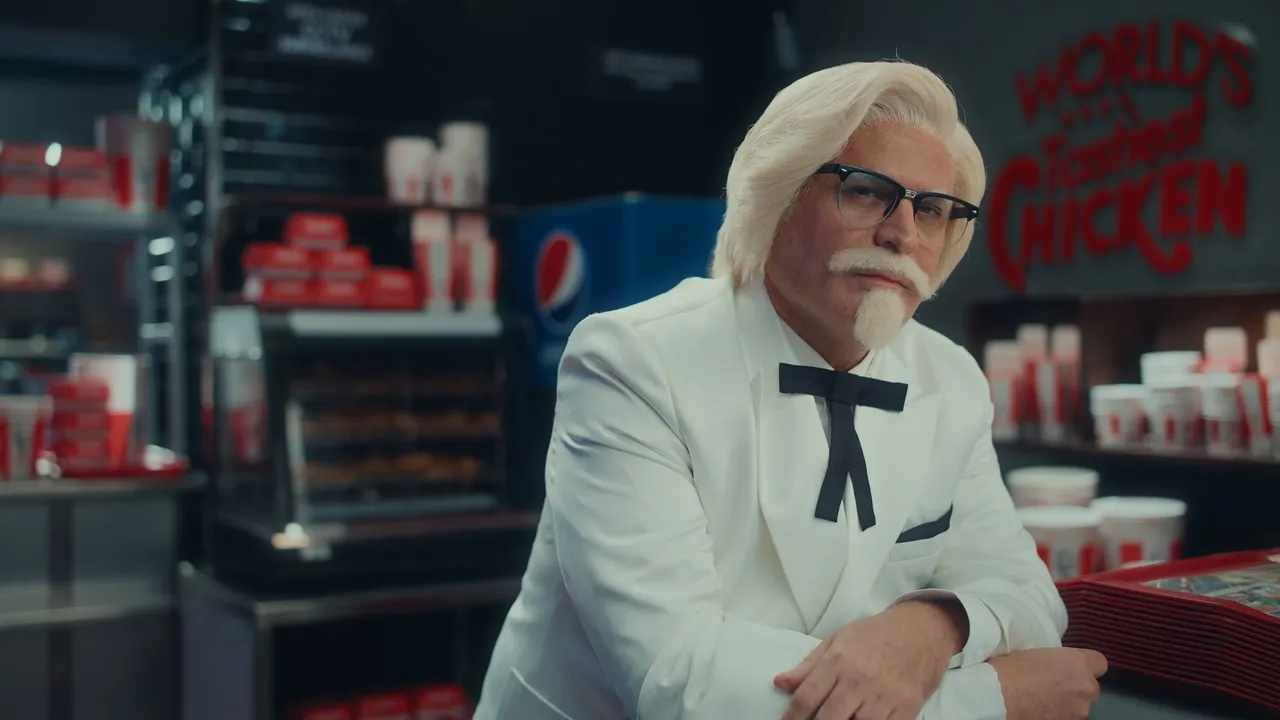 Colonel Sanders grooves in KFC’s recent campaign 