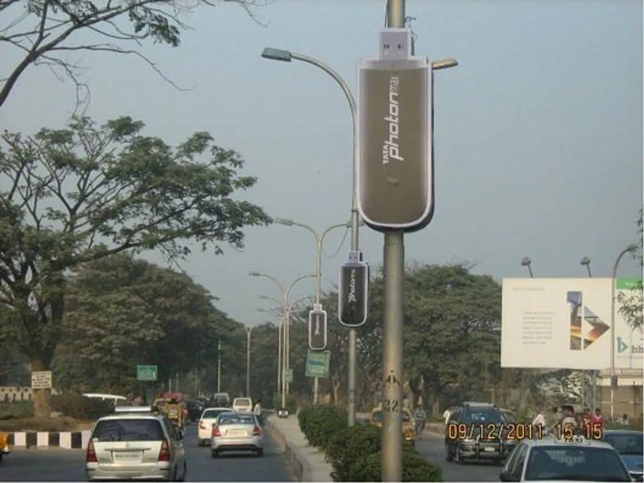 Pole kiosk