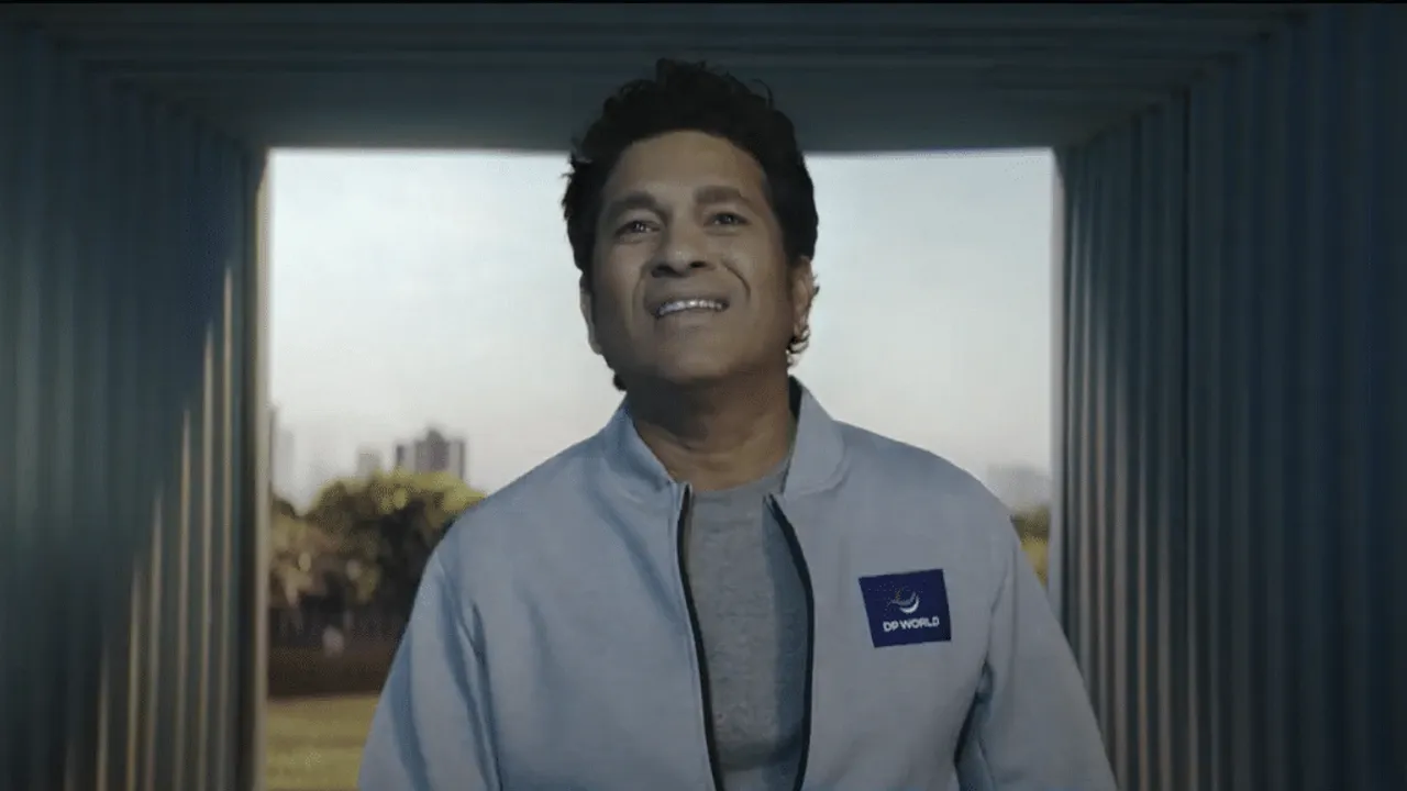DP World launches new TVC featuring Sachin Tendulkar