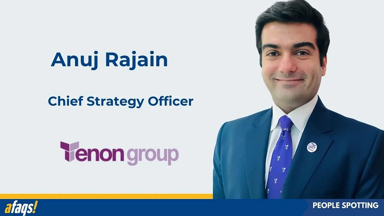 Tenon Group names Anuj Rajain as Chief Strategy Officer