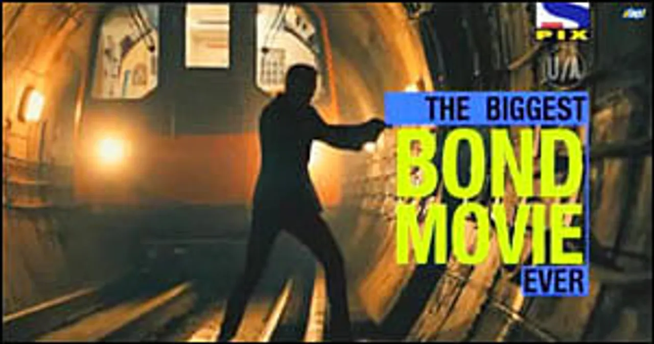 Sony Pix: Bond with neon