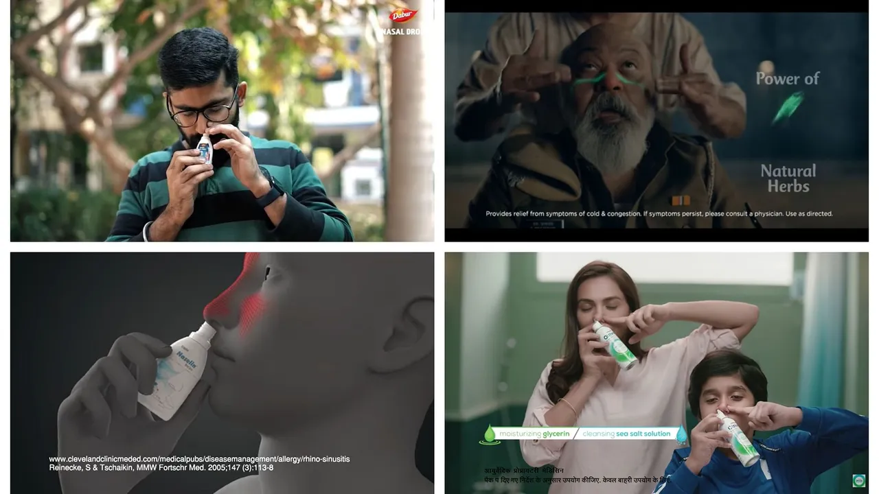 A year into the pandemic, pharma brands Dabur, Glaxo, Cipla Health up marketing ante for nasal hygiene products
