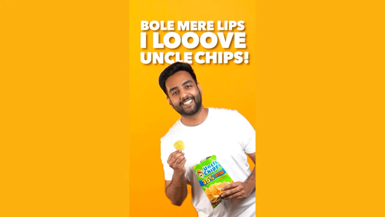 Yashraj Mukhate recreates the timeless ‘Bole Mere Lips, I Love Uncle Chipps’ jingle 