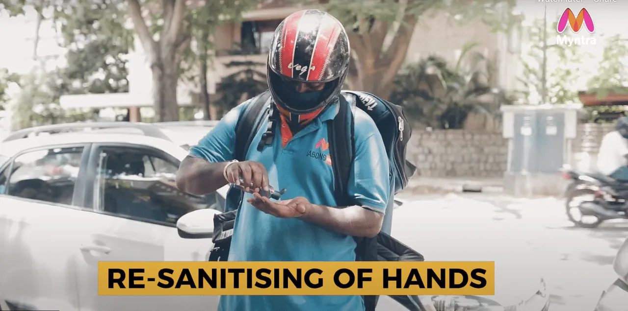 Myntra ads assure customers that ordering, deliveries are safe in lockdown