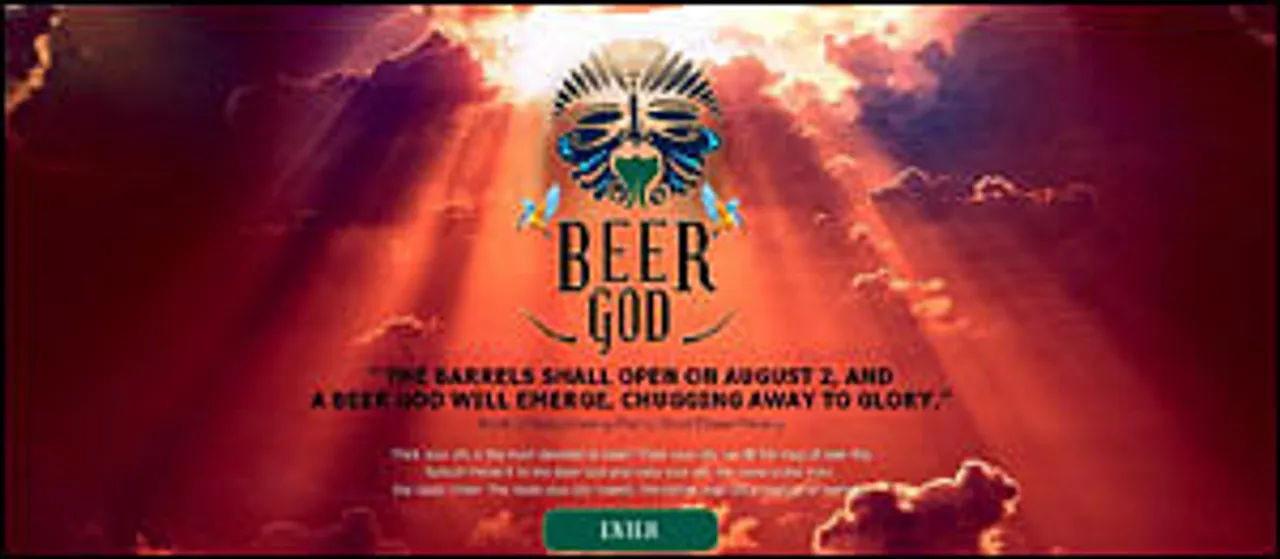 Kingfisher: Tweet God to win beer