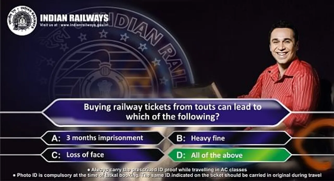 Buying railway tickets from touts