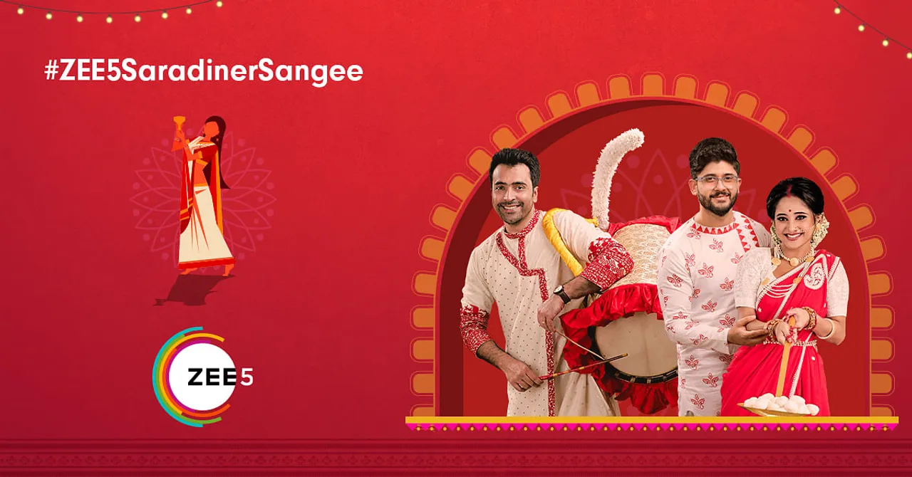 Zee5 brings Maa Durga to millions of households with their campaign #Zee5SaraDinerSangee