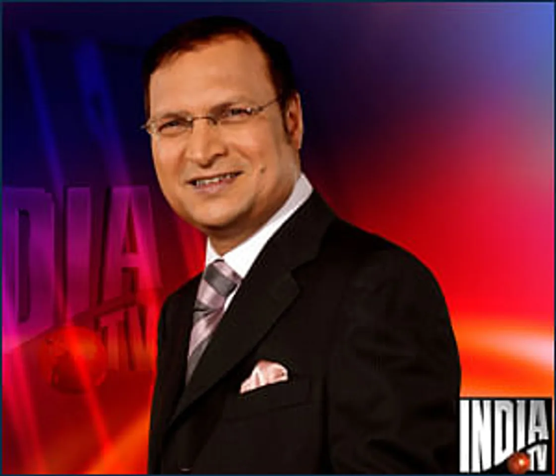 Rajat Sharma to launch premium English news channel