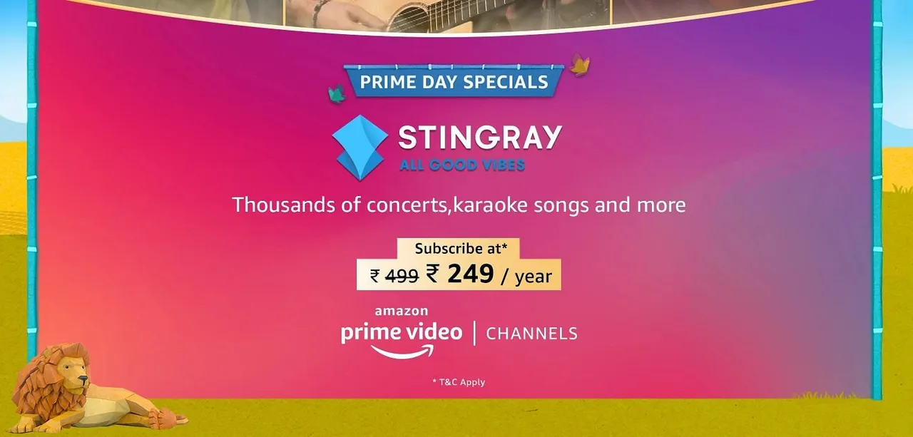 Amazon adds Stingray All Good Vibes to Prime Video Channels
