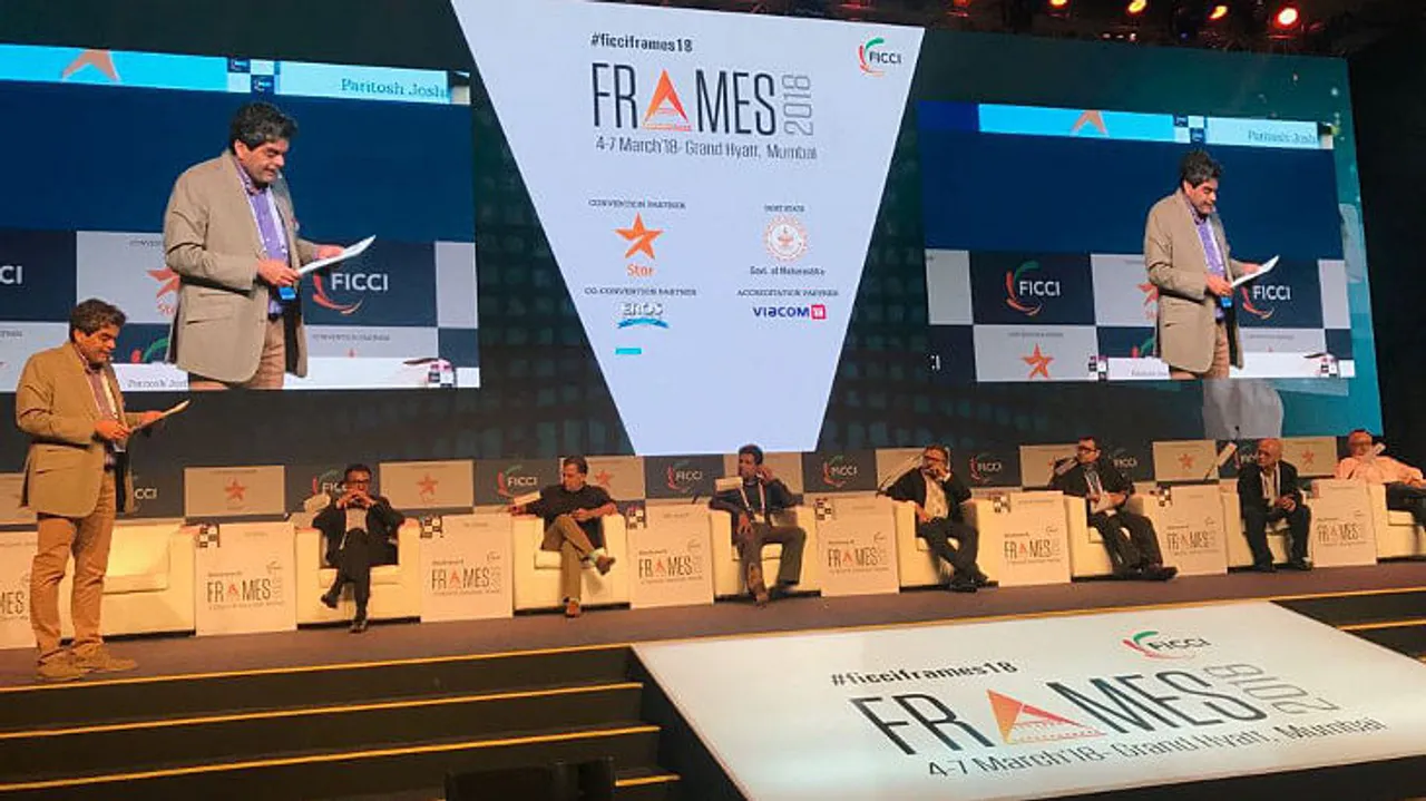 “Future of TV in India”: A panel discussion at FICCI-Frames 2018