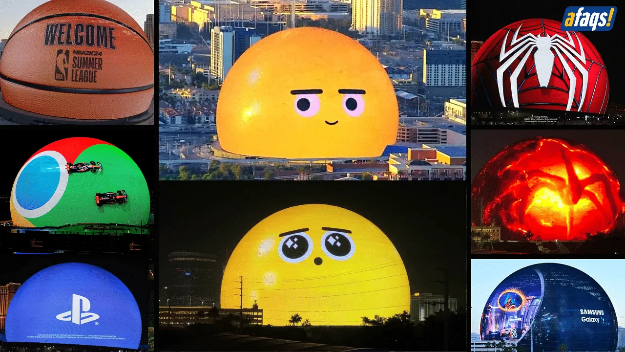Samsung, Meta, Google, and more light up Las Vegas with gigantic OOH ads